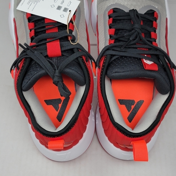 Adidas Mens Size 12 Trae Unlimited Basketball Sneaker Shoes Grey Red IF5611 New - Picture 9 of 9